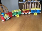 Vintage Fisher*Price Circus TRAIN 991 plus Three Train Cars
