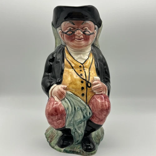 Staffordshire Parson John Toby Mug Shorter Sons Made England Colonial Vintage