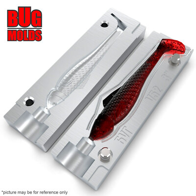 Bait DIY FishingMold SoftPlasticBaits Lure Plastisol Bass Ohio