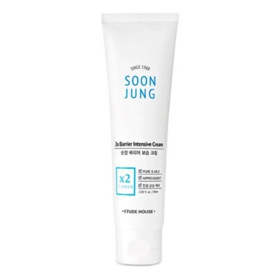Etude House Soon Jung 2x Barrier Intensive Cream - 60ml Exp 10/2025
