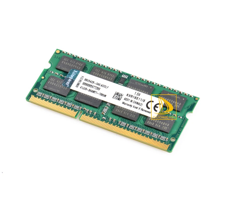Kingston 2x 8GB 2RX8 PC3-12800S DDR3 1600Mhz 204Pin SODIMM Laptop Memory RAM - Image 4 of 4