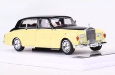 CR DCM 1:64 Yellow Phantom VI 6 Classic Vintage Luxury Model Diecast Metal Car