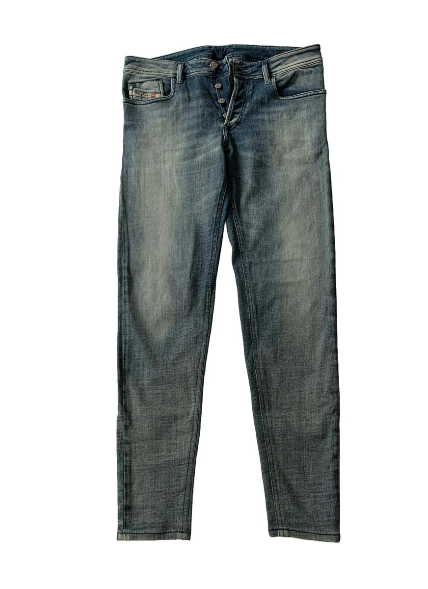 Jean Diesel Homme Taille 42 - Bleu, Coupe Straight, Très Bon état Occasion