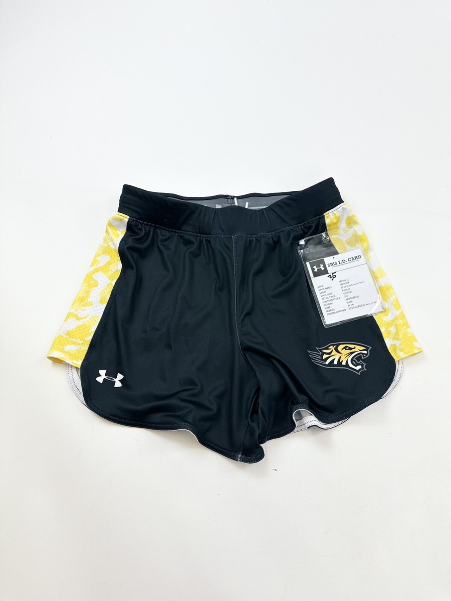 Towson Tigers University Short Women's Small Black Showtime Under Armour  Sample