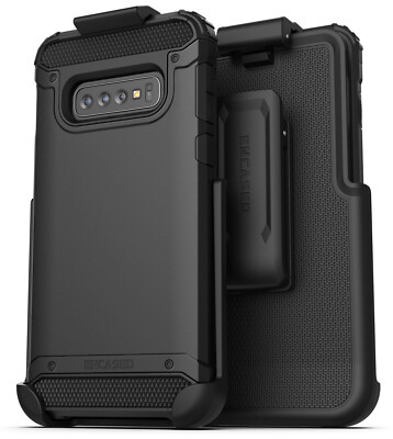 Encased For Samsung Galaxy S10 Belt Clip Rugged Case w
