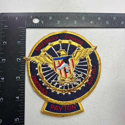 NASA Space Shuttle Mission STS-51-C Astronaut Patch 53TX