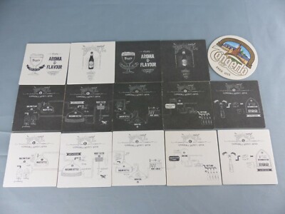 Lot of 15 different SOUS BOCK TONGERLO beer mats bierviltje Bierdeckel C93