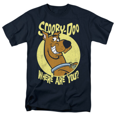Scooby-Doo Where Are You T-Shirt Men's S-5XL Licensed Cartoon Tee