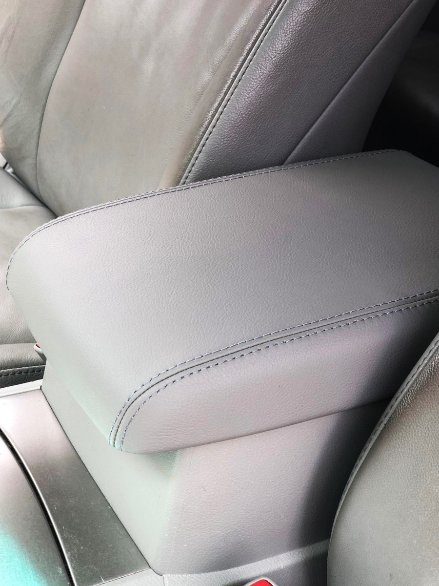 Gray PU Leather Armrest Replacement Replacement Center Console Armrest Lid For Toyota Highlander 2008-2013 – Gray PU Leather Toyota Highlander Armrest Cover - Foto 2