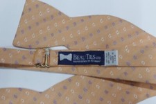 1465 ) BEAU TIES MEN'S BOW TIE 100% SILK MADE IN USA