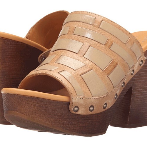 Women's leather Clog Slides Open Toe Kork-Ease Sandals Shoes SIZE 6 | eBay