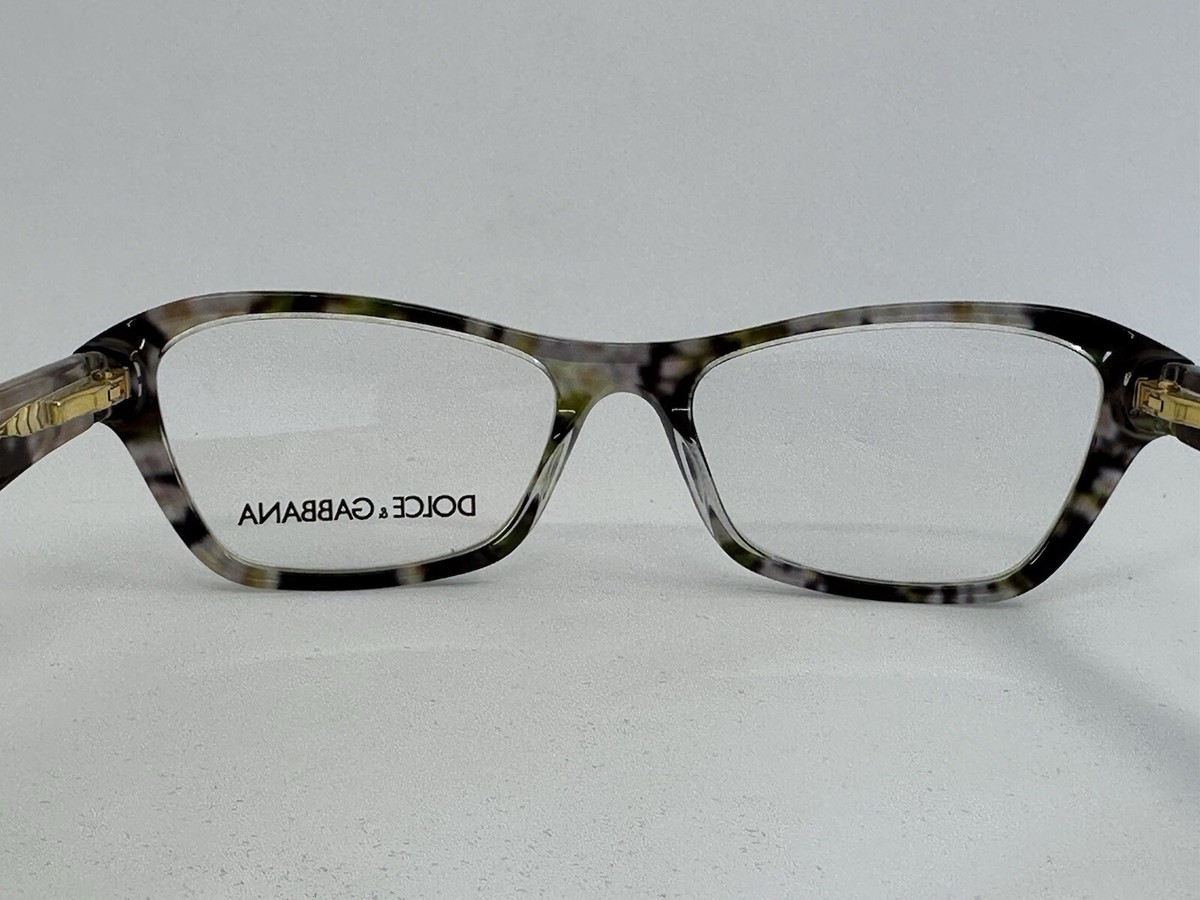 Dolce & Gabbana DG3202 2842 Eyeglasses Frames Black Green Pink Floral 47-15-130 Dolce & Gabbana Eyeglasses Frames DG3202 2842 | Mercari main image 4