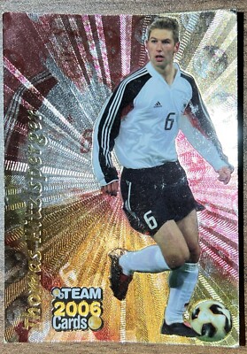Team 2006 Cards THOMAS HITZLSPERGER glänzend VfL Wolfsburg FCB Bayern München