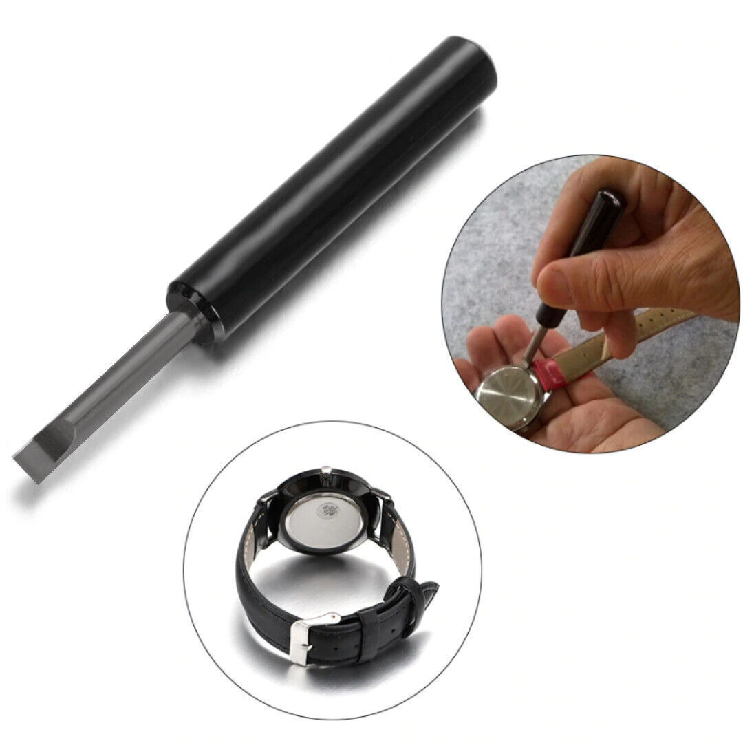 Watch Back Remover Tool Case Opener Lever Battery Change Pry Snap Metal