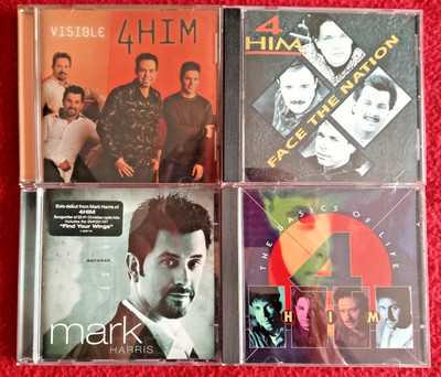 4 Him Cds..Visible, Face The Nation, Line Between The Two, The Basics of Life NM