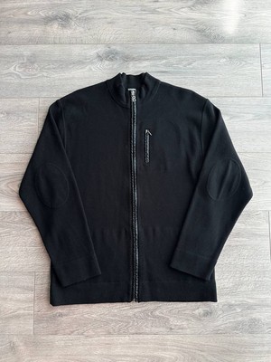 Bogner zip sweater men large