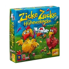 New - Zoch Verlag Zicke Zacke Huhnerkacke - Ages 4+ | 2-4 players