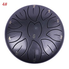 11 Note 6 Inch Drum-Rain Drum for Outside Garden, Steel Tongue Drum Rain Chime