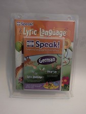 Your Baby Can Speak German 4 Disc Video and Audio Set with Activity Book NEW