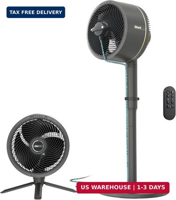 Shark FlexBreeze Fan, Indoor & Outdoor Oscillating Cooling Fan, Floor & Tabletop