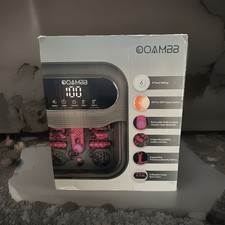 Collapsible Foot Spa with Heat Bubble Massager XL Digital Touch Screen 500W