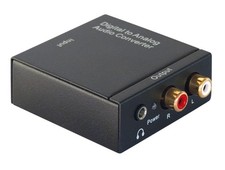 Dynavox -Mini DAC- Digital/Analog-Wandler - Cinch - Toslink - Kopfhörer
