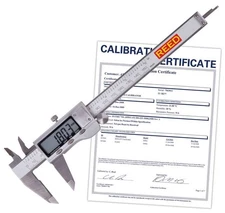 REED Instruments R7400-NIST Digital Caliper, 6" (150mm),