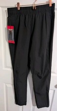 New Kirkland Signature Men's Active Pant 4-Way Stretch Black Pockets Size Medium