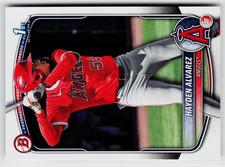 2025 Bowman Hayden Alvarez Prospects Los Angeles Angels
