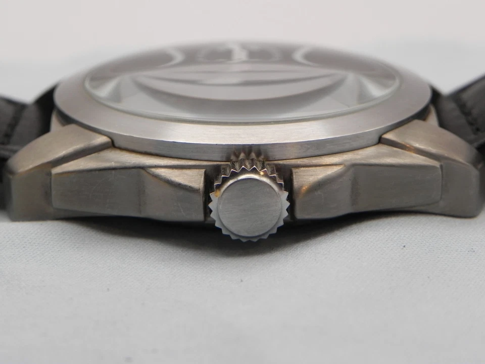 Reloj Piloto Junkers 6430-2 Atlantikflug Titanio Cuerda Alemania con Correa Probado Foto 4 de 4