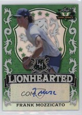 2021 Leaf Valiant Lionhearted Frank Mozzicato #LH-FM1 Auto 10lj