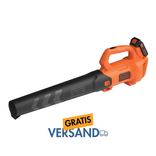 Leistungsstarkes Black Und Decker Akku LaubgebläSe 18V 2,0 Ah Gartenreinigung-image
