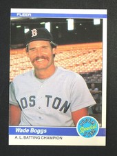 1984 Fleer WADE BOGGS Super Star Special #630