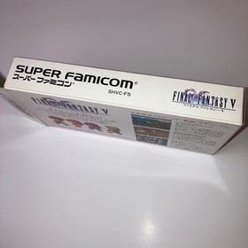 Re-Famicom Final Fantasy V with manual