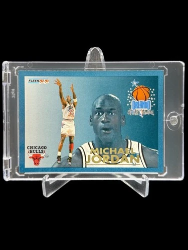 1992/93 Fleer MICHAEL JORDAN ALL-STARS ASG WEEKEND 6 OF 24 SP INSERT🔥RARE🔥