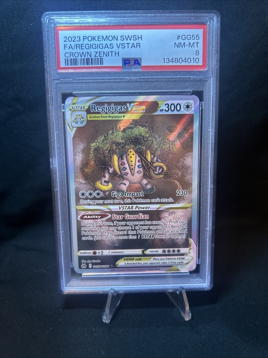 regigigas vstar pokemon card Amazon.com: Regigigas V & VSTAR - 114/159 - Crown Zenith main image 0