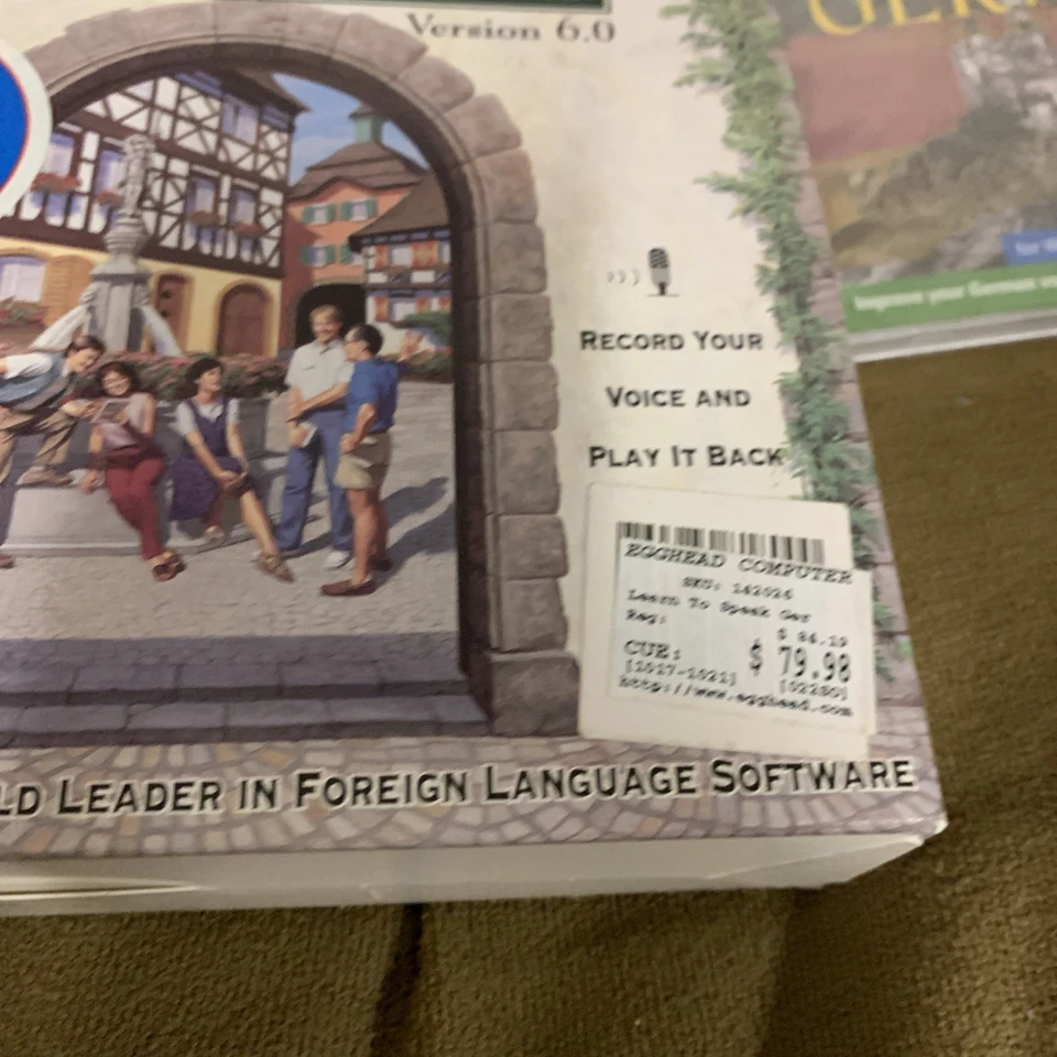 THE LEARNING COMPANY LEARN TO SPEAK German Complete Interactive Course Version 6 - Image 3 of 4