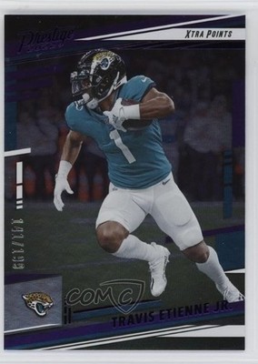 2022 Panini Prestige Xtra Points Premium Purple /199 Travis Etienne Jr #133 14mg