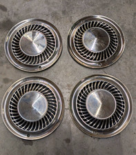 Set Of 4 Vintage Ford 14 Turbine Wheel Covers Hubcaps Oem Ford Barn Find Set Of 4 Vintage Ford 14 Turbine Wheel Covers Hubcaps Oem Ford Barn Find