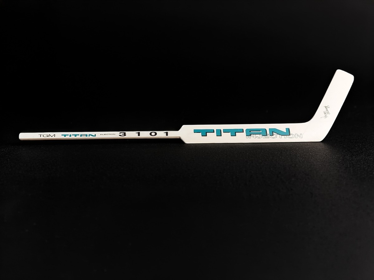 Manon Rheaume Signed Vintage Titan 3101 Goalie Hockey Stick 1993
