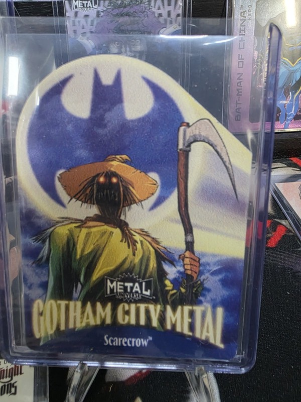 2025 Skybox Metal Universe Batman Scarecrow Gotham City Metal #GM-18