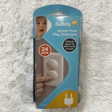 Safety 1st Secure Press Plug Protectors 24 Count New