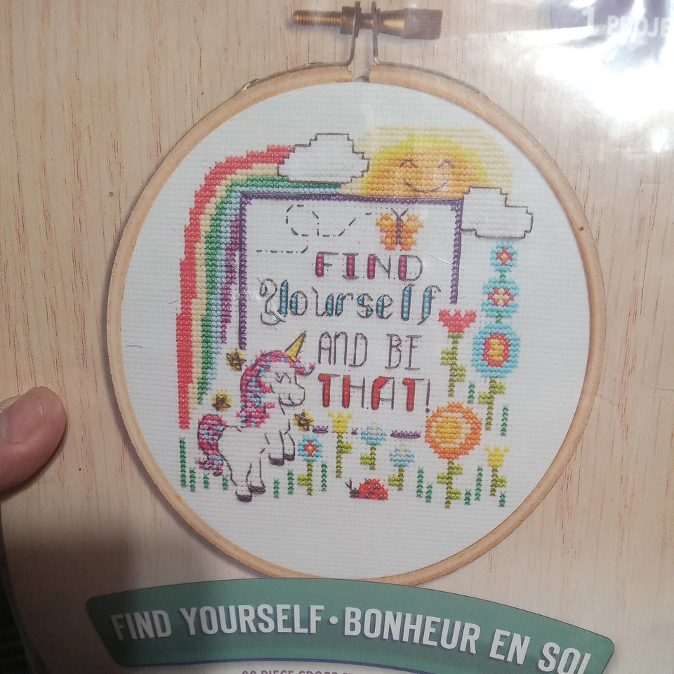 lote de 3 Kit Punto de Cruz ~ Diseño Obras Fiesta y Trabajo de Mujer, Kit de Arte de Ocio Foto 4 de 4