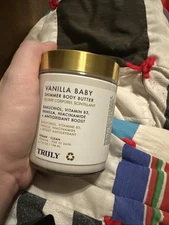 Truly Beauty Vanilla Baby Shimmer Body Butter 6.7 oz RV $36 SEALED BNWOB