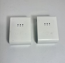 Lot Of 2 Netgear XET1001 85 Mbps Wall-Plugged Ethernet Adapters/Cables D3