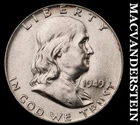 1949 Silver Franklin Half Dollar - Scarce  High Grade  Lustrous  #i6042