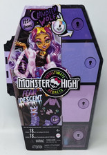 Monster High Clawdeen Wolf Skulltimate Secrets Fear Idescent Mattel 2022 NEW