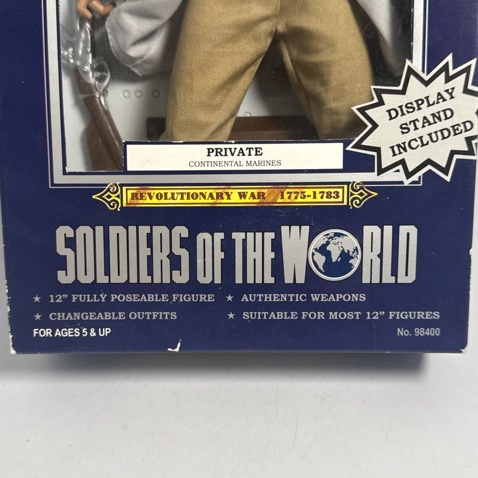 Soldados del Mundo Privados Marines Continentales Guerra Repulsiva 1775-1783 Difícil de Encontrar Foto 2 de 4
