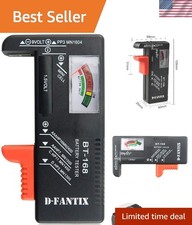 Battery Tester, Universal Battery Checker Small Battery Testers for AAA AA C ...