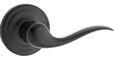 Kwikset Tustin RH Dummy Lever in Iron Black (788TNL-RH-514) [KK]
